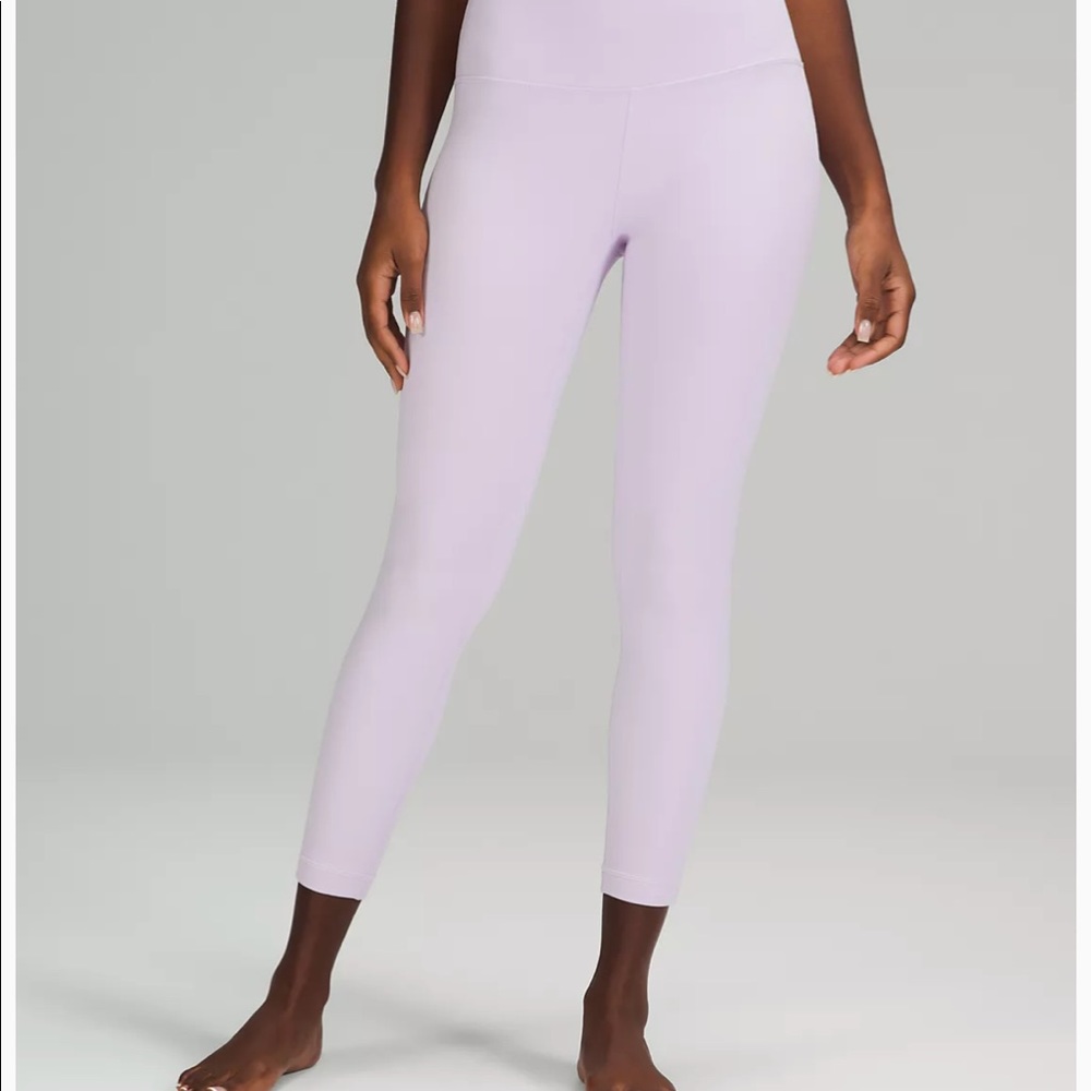 Lululemon Align Leggings 28’ Size 2 Light lavender dew